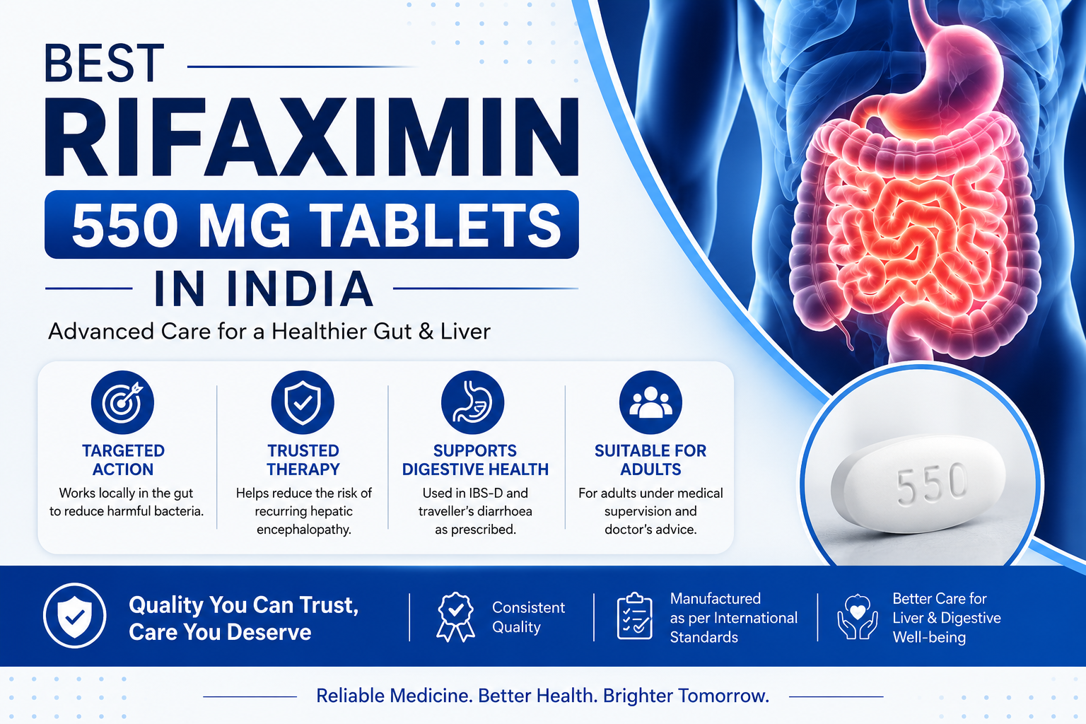citriclabs | Best Rifaximin 550 mg Tablets in India